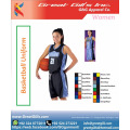 Conception uniforme de maillot de basket-ball de sublimation à la mode